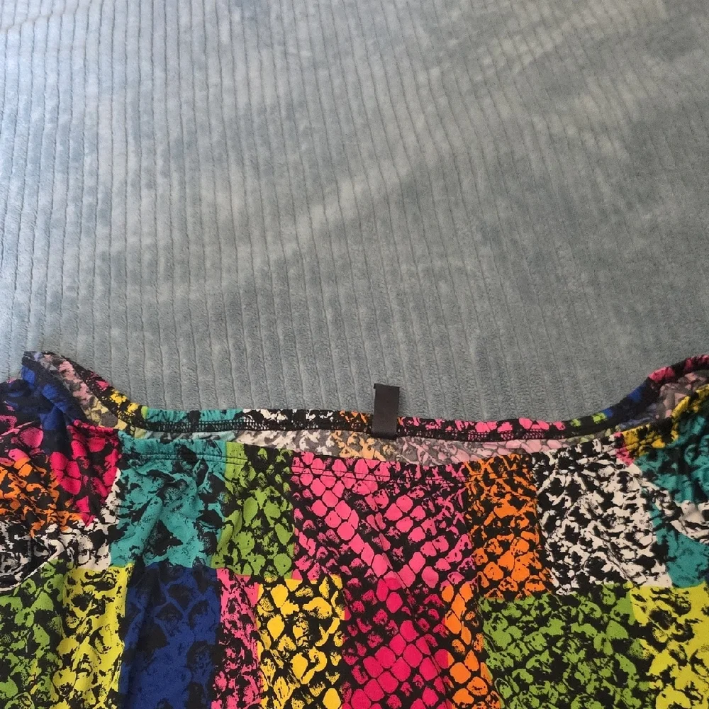 Colorful Patchwork Dress - Picture 4 of 4